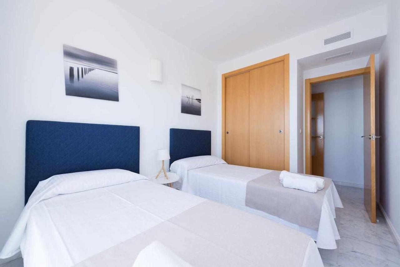Skyline 9 Apartamento De 2 Dormitorios Soleado Con Terraza Privada Бенидорм Экстерьер фото